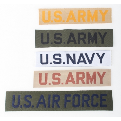 Etichetta U.S. army