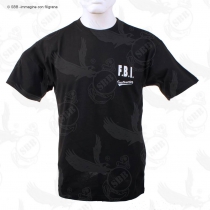 T-SHIRT NERA FBI