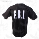 T.Shirt nera FBI