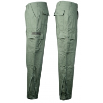 PANTALONE 6 TASCHE C/C FELPATO VERDE II