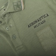 Maglia polo oliva mod. Aeronautica