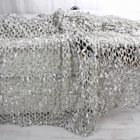 Rete camo neve con supporto mt.6x3