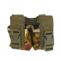 PORTA GRANATA DOPPIO IN CORDURA VEG. PREZZO STOCK
