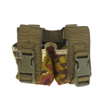 PORTA GRANATA DOPPIO IN CORDURA VEG. SBB