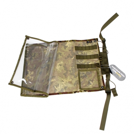 Porta mappa avvolgibile Cordura veg.
