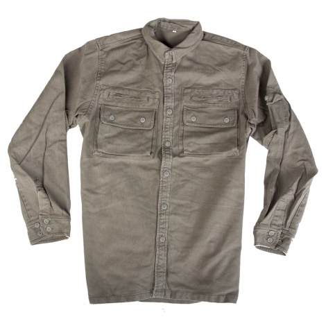 Camicia moleskin stone washed