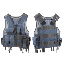 GILET TATTICO EAGLE USA BLU