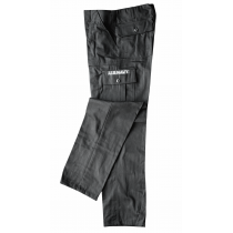 PANTALONE 6 TASCHE FELPATO NERO